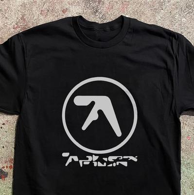 Aphex Twin Logo T-Shirt Minimalist Electronic Music Tee