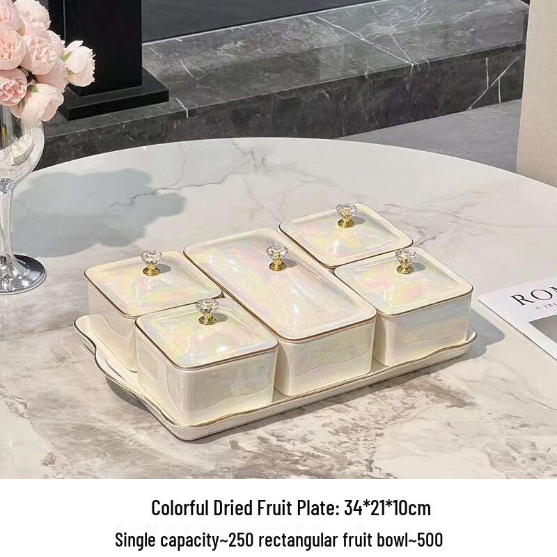 European Style Ceramic Fruit & Snack Platter