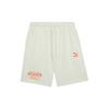 Classics Dance Crew Logo Printed Short 'White Orange' Men's 627177-65