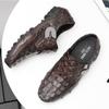 New Octopus Men's Doudou Shoes Cowhide Casual Leather Fashion Men's Shoes