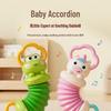 Infant Sensory Accordion Rattle Toy - Musical Instrument for Early Childhood Development