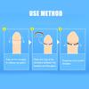 2PCS/Set Sex Toys for Men Male Foreskin Corrector Resistance Ring Penis Rings Delay Ejaculation Daily/Night Cock Ring Silicone
