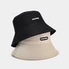 Ins Student Basin Hat Female Spring and Summer Internet Celebrity Versatile Couple Showing Face Small Shade Sub-letter Bucket Hat Trendy Brand