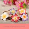 30mm Polymer Clay Floral Egg Accessories for DIY Jewelry & Hair