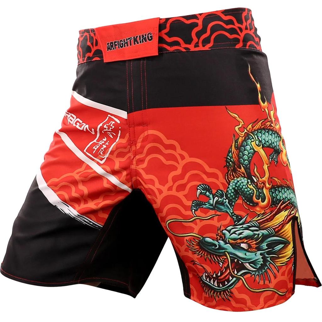 MMA Dragon shorts training Kickboxing Muay Thai Gym fitness pants Workout