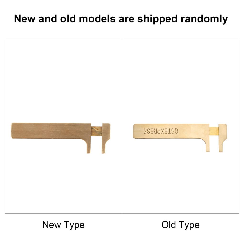 Messing Schieblehre Messschieber Lineal Messwerkzeug Doppelte Skalen mm/Zoll Messing Messschieber mm/Zoll Messschieber