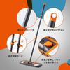 CLEANHOME Podlaha Pro Suché a Mokré 360 Stupňů Roztažitelný Pro Podlahu Vhodný pro Čištění Bez Žinylky 3 Hadry Součástí Mop, Mop, Podlaha, Rotace,