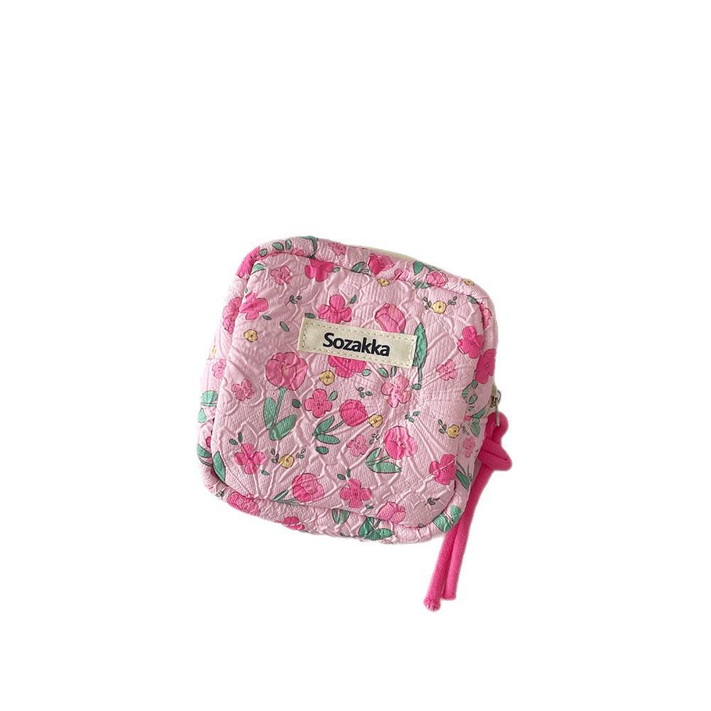 Cartoon Girl Large Capacity Sanitary Pad Storage Pouch