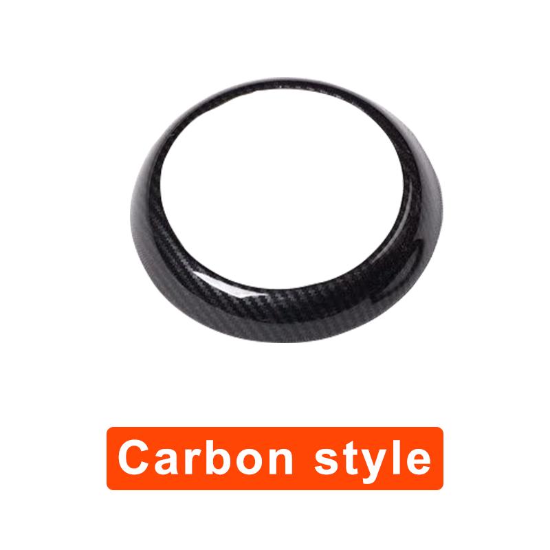 Car gear lever Decorative Cover For MINI ONE Cooper S F54 F55 F56 F57 F60 Countryman Shift Panel Protection Sticker Accessories