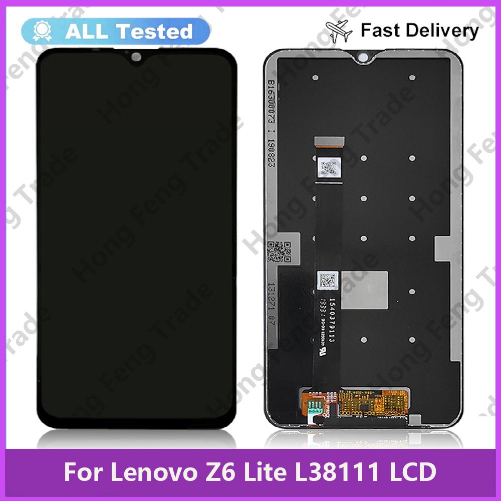 

Полная сборка LCD-экрана и дигитайзера для Lenovo K10 Note Z6 Lite L38111