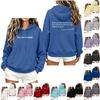 Damen Kapuzenpullover Lässiger Lockerer Pullover
