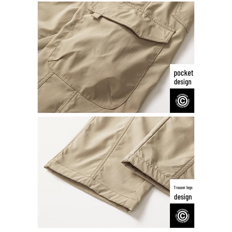 JEEP Men's Relaxed Straight-Leg Casual Pants