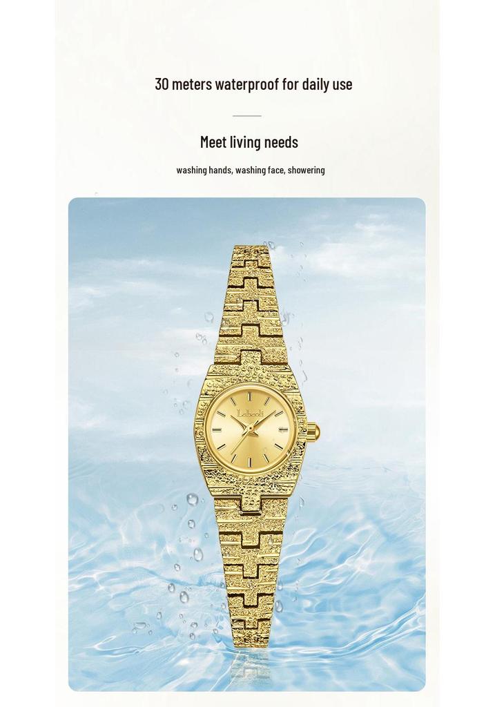 La Baoli Women's Retro Luxury Waterproof Quartz Wristwatch LA633