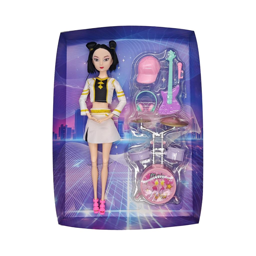 Fashionable Plastic Doll Figures Collection With Unique Stylish Outfits And Colorful Hairstyles Perfect Gift For Kids To And Creat