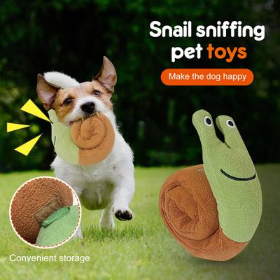 Quietschende Hundespielzeuge Hundepuzzle-Spielzeug zur Futterausgabe Stressabbau-Spielzeug für Langeweile Beschäftigungsspielzeug Stoff-Schnüffelspielzeug Plüsch-Welpen-Kauspielzeug für kleine mittlere
