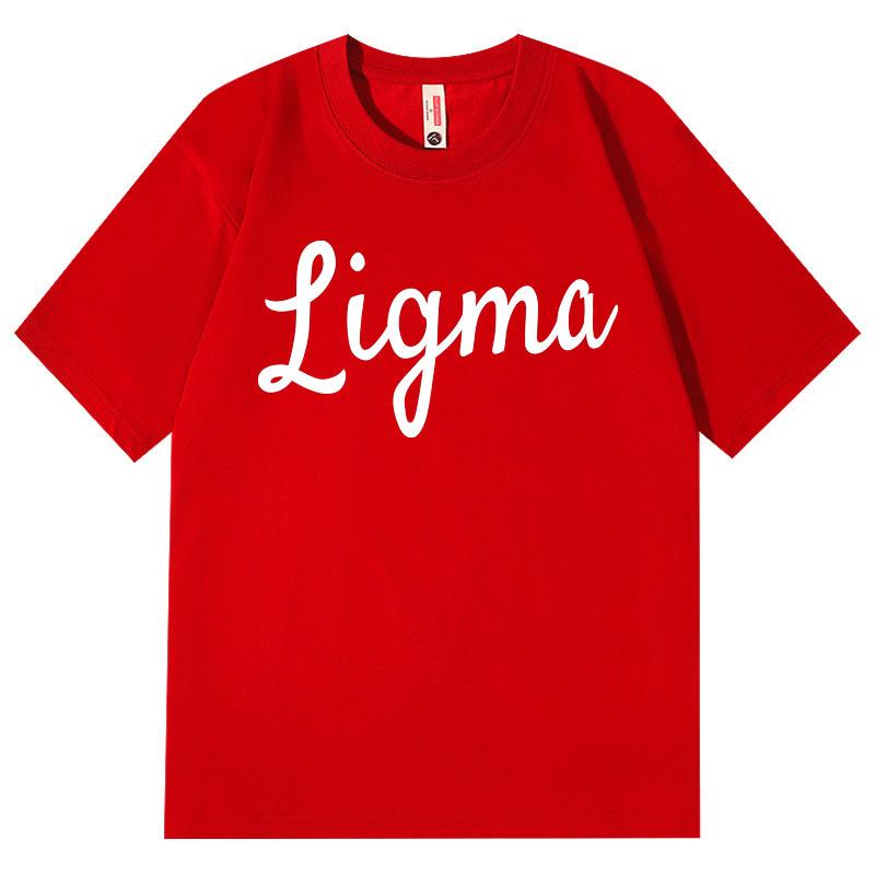 Ligma Funny Meme Tshirt Unisex Unisex Clothing High Quality Fashion Oversized T Shirt Summer Casual Cotton Short Sleeve Tshirts