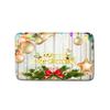 Christmas Shower Curtain Floor Mat Combination Four-Piece Set Bathroom Toilet Carpet Shower Room Mat Foot Mat
