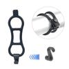 Bicycles Handlebars Elastics Strap Silicones Strap Bicycles Light Mount Bandages