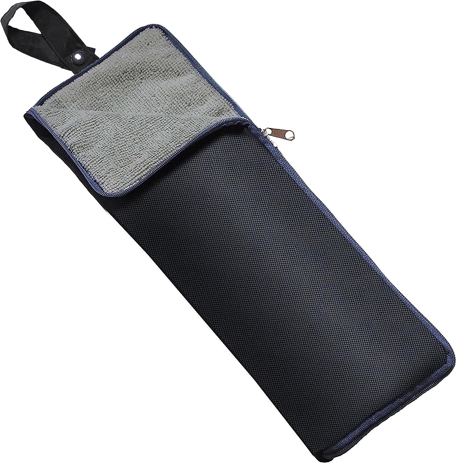 

Basic Standard Super Absorbent Microfiber Folding Umbrella Umbrella Cover Gray Long 35 cm