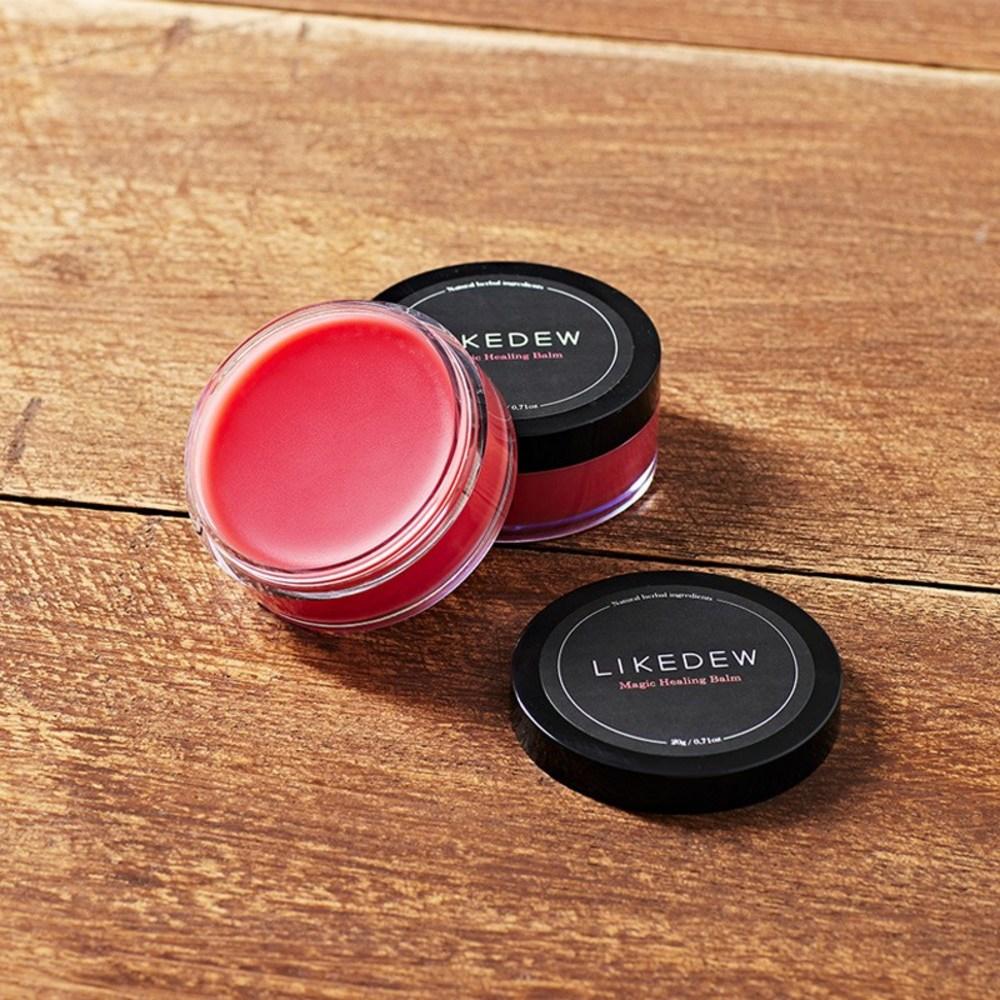 Like Dew Jaungo Sun Allergy Allergy Burn Ointment Heat Rash Moisturizing Natural Magic Healing Balm, 20g, 2 Pcs.