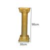 Golden Plastic Flower Arrangement Flower Pot Festival Party Wedding Gathering Originality Decorate European Retro Style Planters