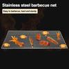 Grillroste aus Eisendraht Wiederverwendbare Bratrostnetze Neue Grillnetze