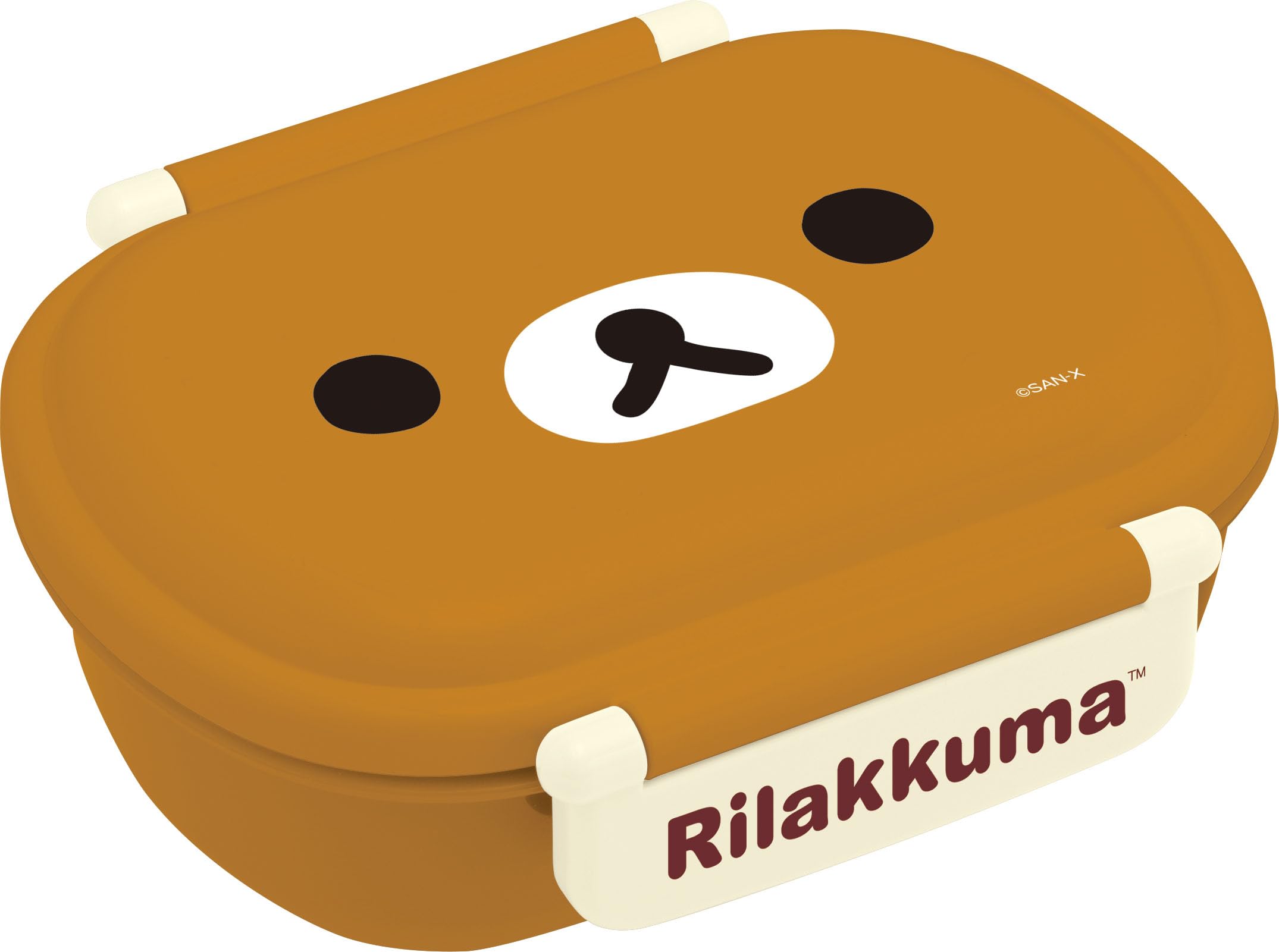 Rilakkuma Fluffy Tight Lunch Box KA30801 H125 x W145 x D55mm San-X 4390₽