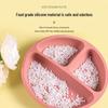 Silicone Baby Suction Meal Tray with Compartments