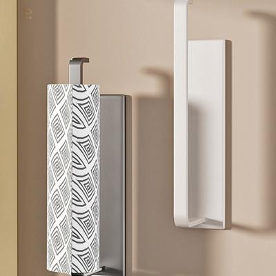 Soporte Magnético para Toallas de Papel para Nevera Soporte para Pañuelos Sin Perforación Autoadhesivo Montaje en Pared Estante para Pañuelos Organizador de Cocina que Ahorra Espacio para Armarios RVs