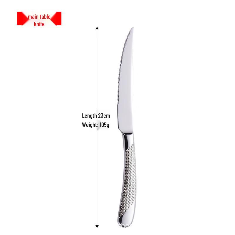 Wutuo 304 Stainless Steel Western Cutlery Set