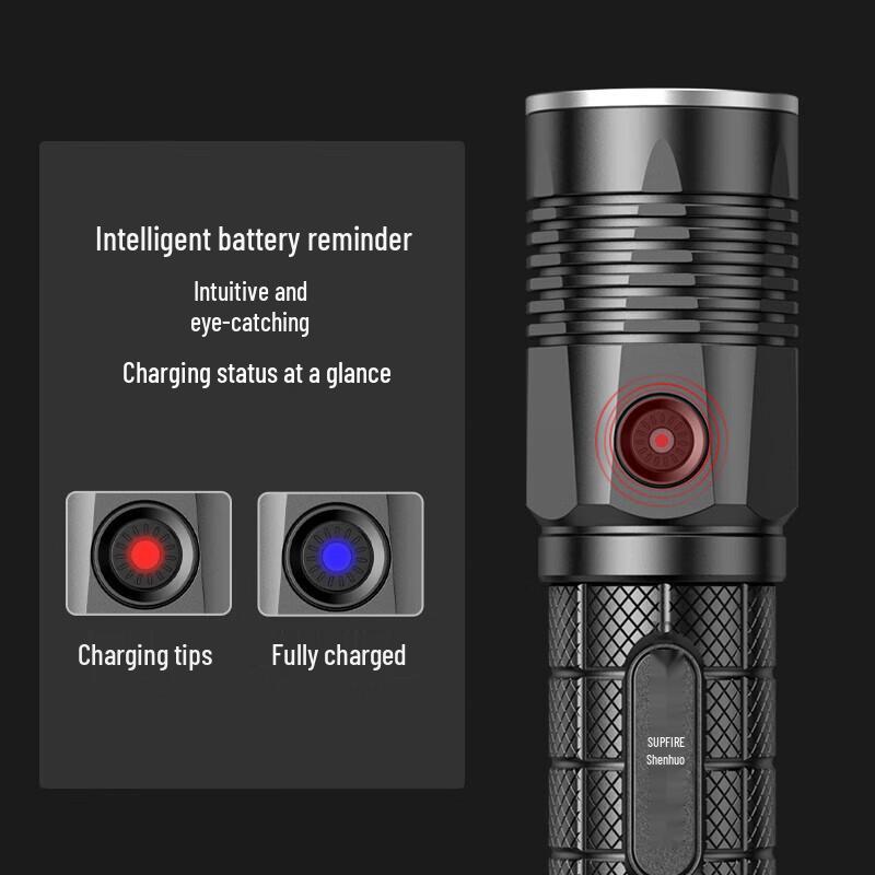 SupFire L5-S Rechargeable LED Flashlight