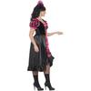 Smiffys Womens/Ladies Curves Sassy Saloon Costume