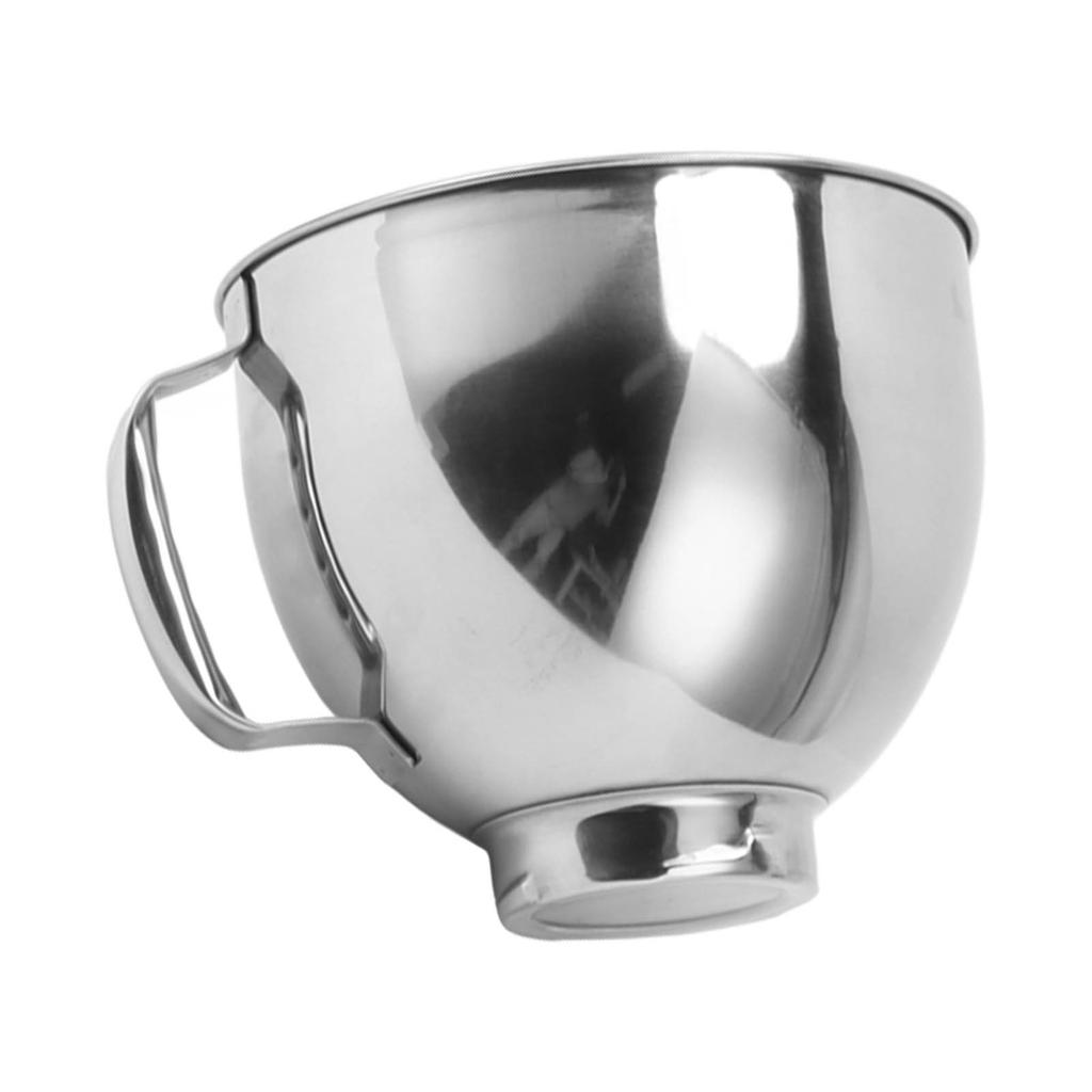 304 Edelstahlschüssel Rührschüssel Ersatz mit Griff für Cassic 4.5Q für Artisan 5QT