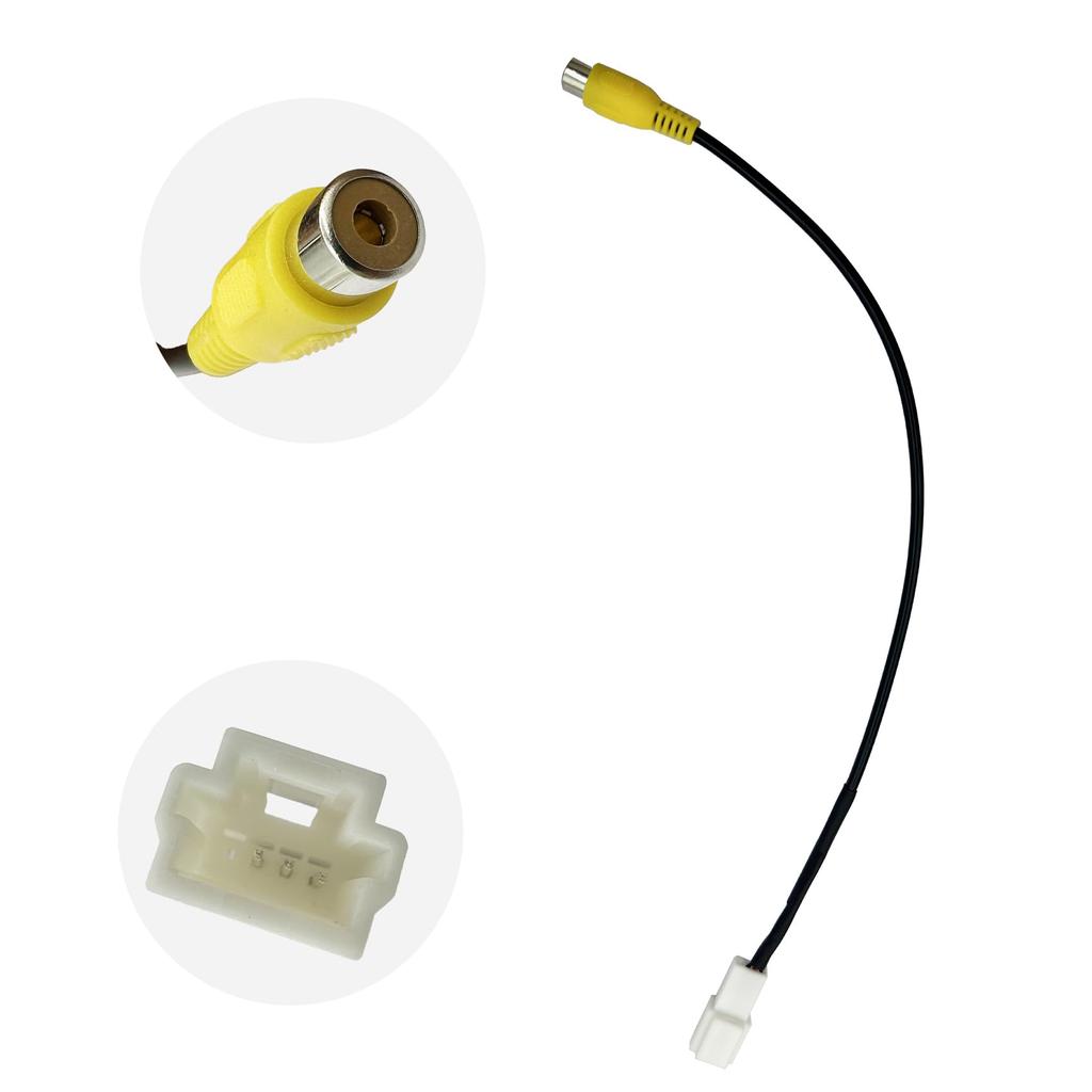 Rear Camera Navigation Conversion Adapter RCA 4 Pin Back Camera