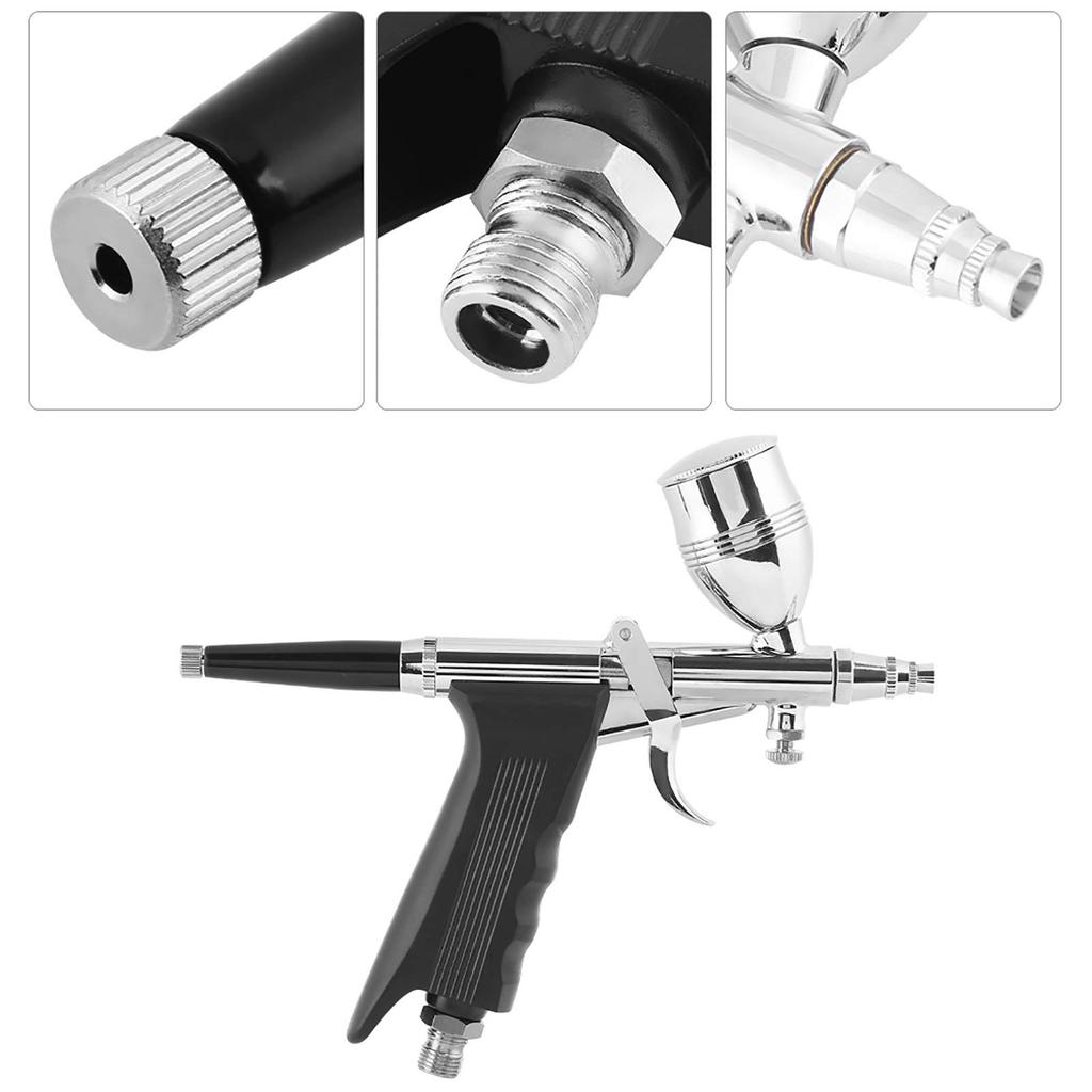 Airbrush, Airbrush Gun Airbrush Paint Air Spray Gravity Airbrush 0.3mm 0.5mm 0.8mm