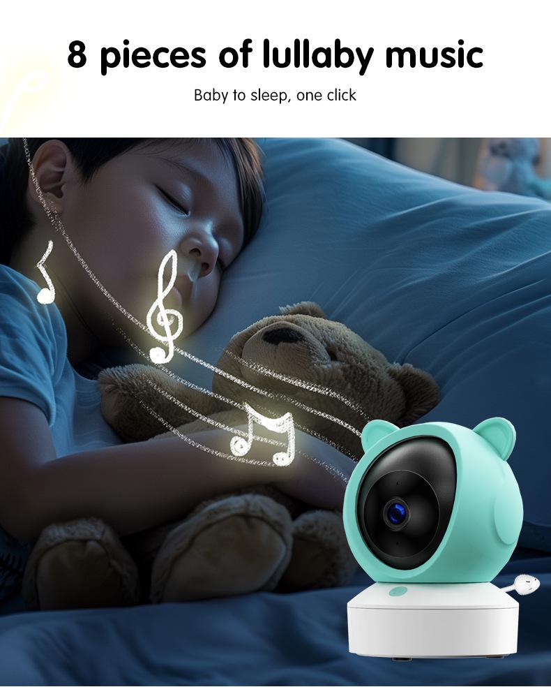 Tuya 5" WiFi Baby Monitor with Voice Intercom