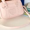Women Ita Bag Heart Shoulder Bag Large Capacity Messengers Bag Fashion Handbag Purse Crossbody Bag Japanese School Bag