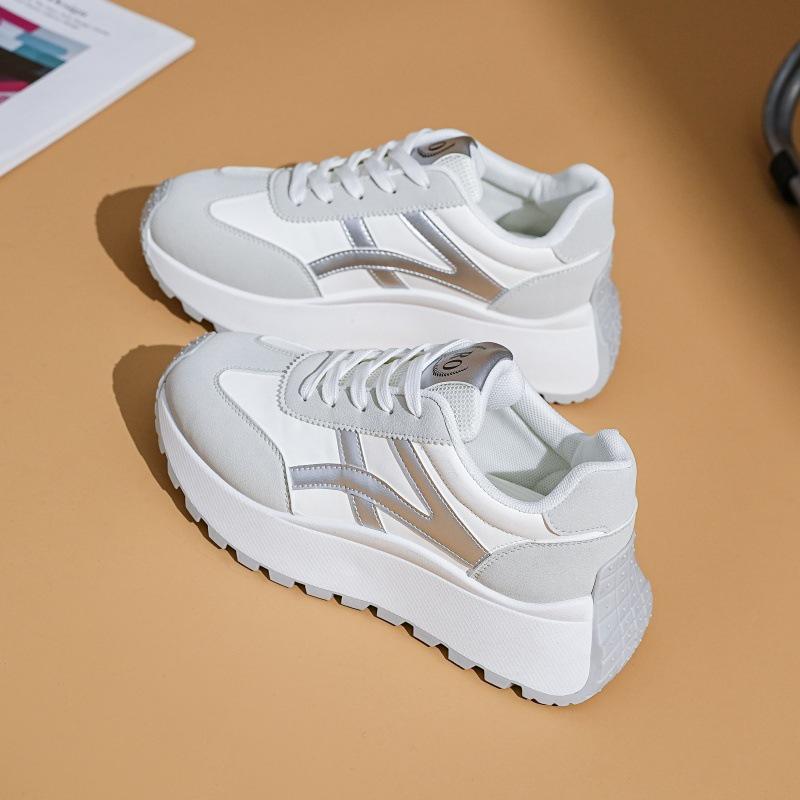Forrest Gump Women's Thick-Soled Spring 2025 Running Shoes - Versatile, Fashionable Street Style