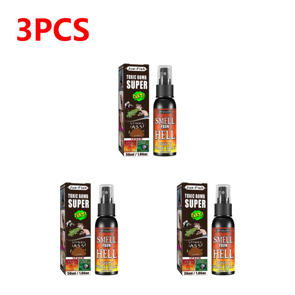 1-5PCS Poop Spray Creative Liquid Fart Gag Prank Joke Spray Funny Toy Non-Toxic Stink Bombs Extra Strong Smelly Stinky Gas Spray