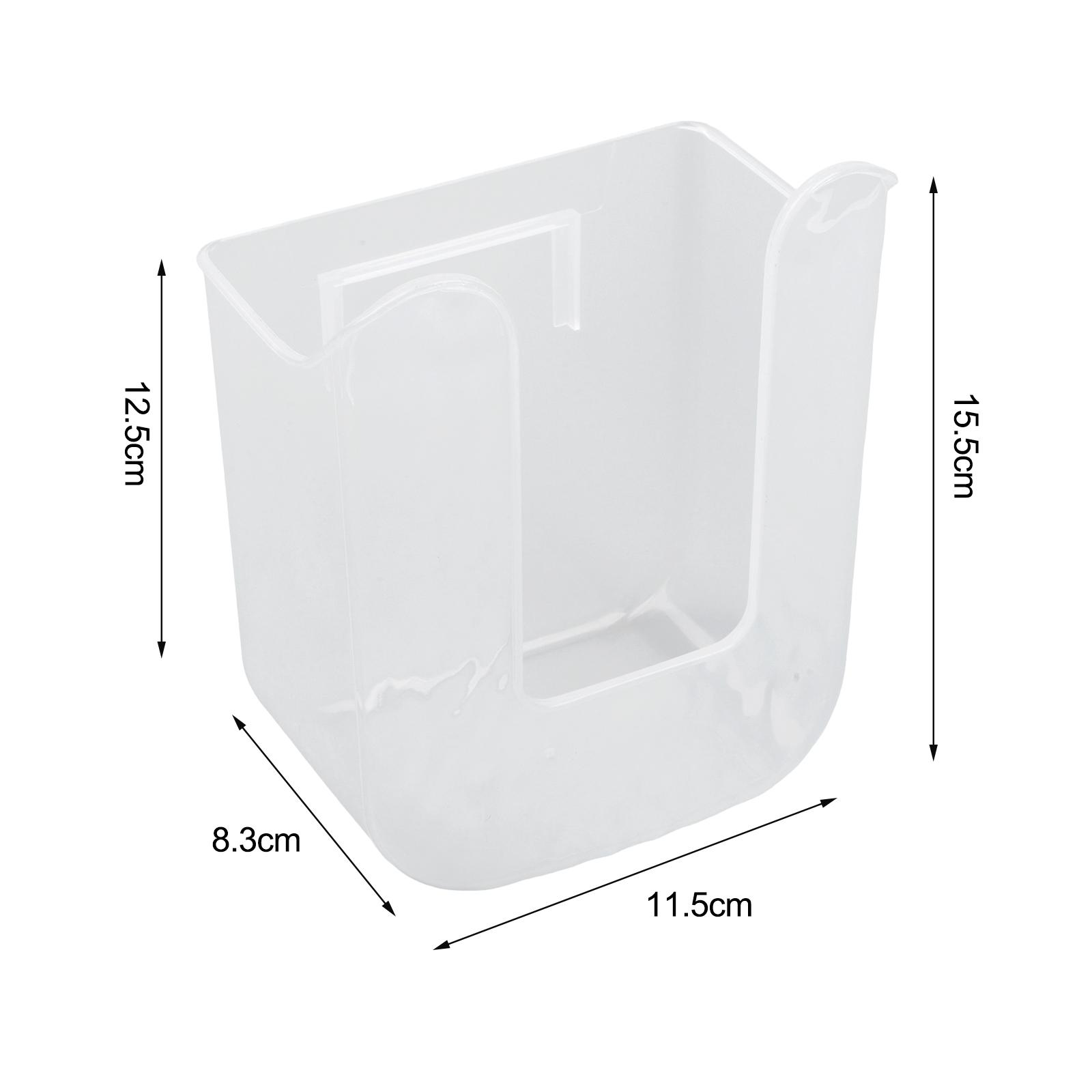 Space Saving Wall Mounted Tissue Box for Wet Wipes Kitchen and Bathroom
