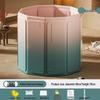 Portable Folding Bath Barrel for Adults & Children - PVC, No Installation Required