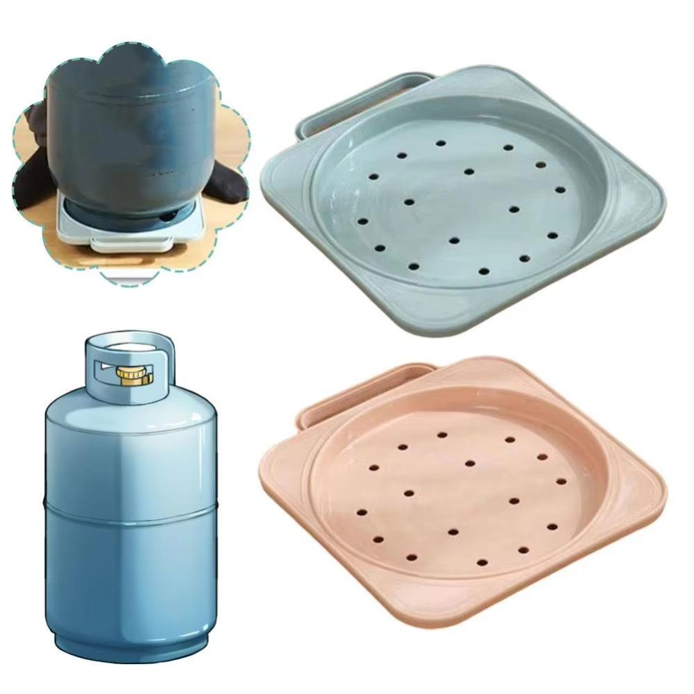 

Multifunctional Gas Bottle Holder Wheel Base Stand New Gas Tank Base синій