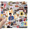 100PCS Friends TV Show Letter Classic Vintage Paster Toy Funny Decal Scrapbook Guitar DIY Phone Laptop Sticker