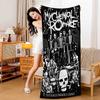 Telo Mare Cartone Animato My Chemical Romance Carino Kawaii Decorazione Stanza Bagno Ragazze Bambini Asciugamani per Mano per Bagno Doccia