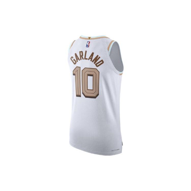 Nike 2022-2023 Season City Garland Jersey Player Edition Cleveland Cavaliers City Jersey T-Shirt Men jerseys White DQ0190-100