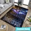 Custom NameBaltimore Logo Art Carpet, Indoor Rug, Chair Rug, Living Rooms, Doormat Made From Polyester Home Decor Birthday Christmas Gifts