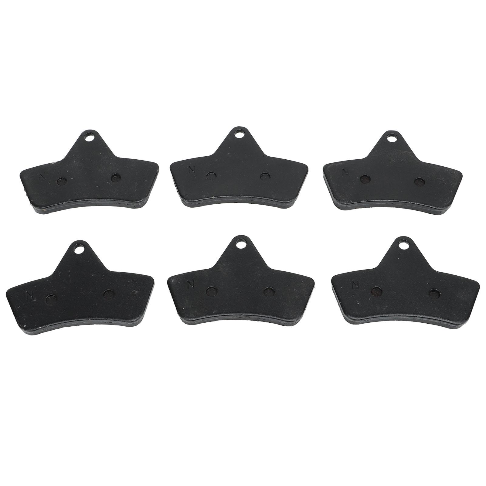 

6 ШТ. Тормозные колодки Малошумные Устойчивые к старению Стабильное торможение Замена для Arctic Cat 250 300 400