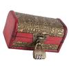 Vintage European Style Classical Wooden Case Jewelry Storage Box Container Home Decoration (#1)