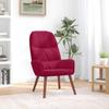 Relax Chair Burgundy Velvet