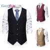 Cozy Up menns fritidsdress dress vest Slim Fit Business Formell vest vest